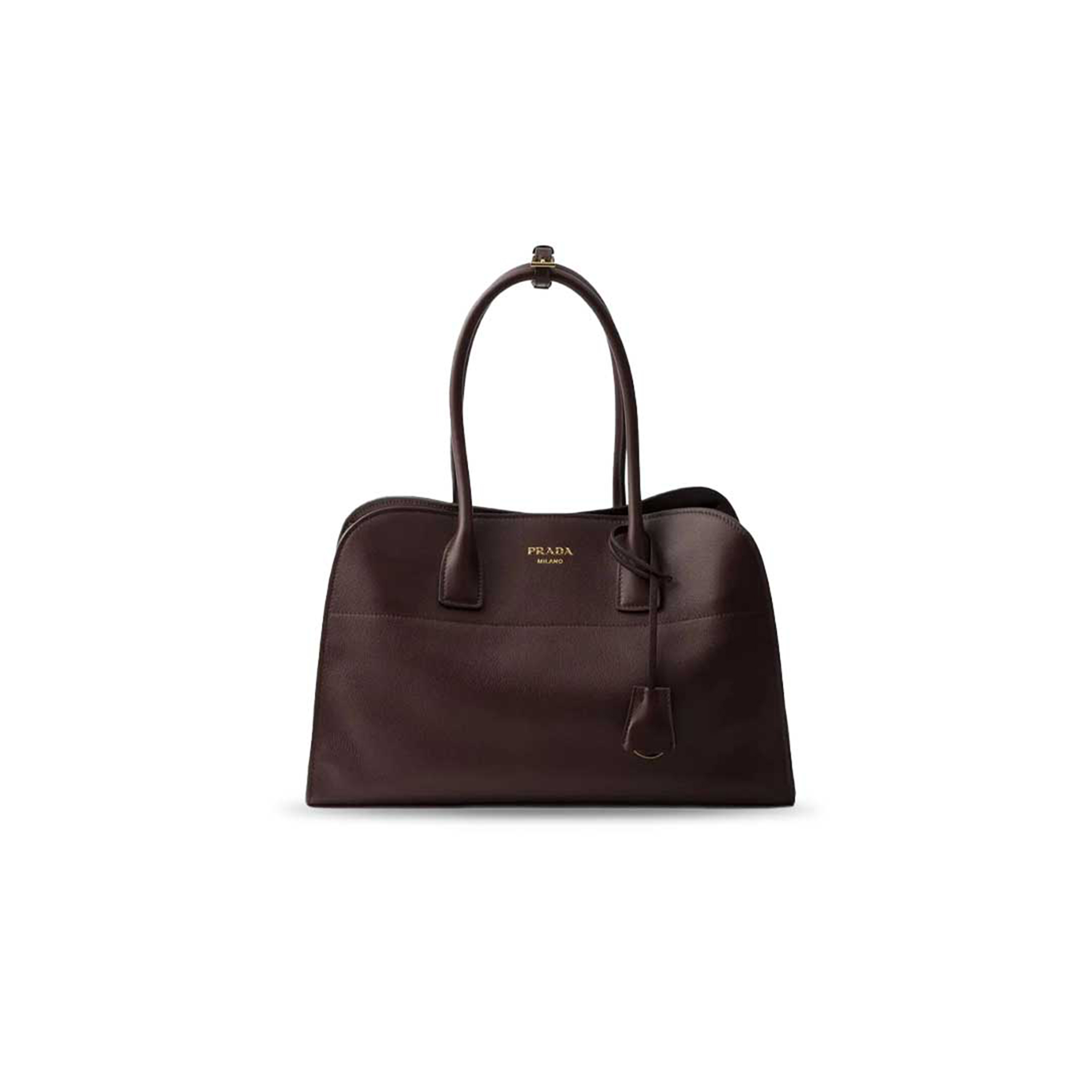 PRADA LARGE LEATHER TOTE BAG 1BG571 (38*24.5*18cm)